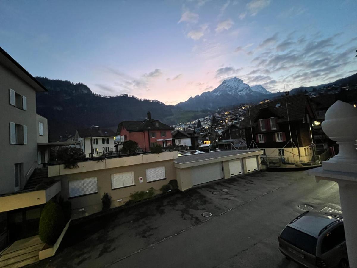 Modernes Apartment Am Fuss Des Pilatus - Skigebiet Hergiswil Exterior foto